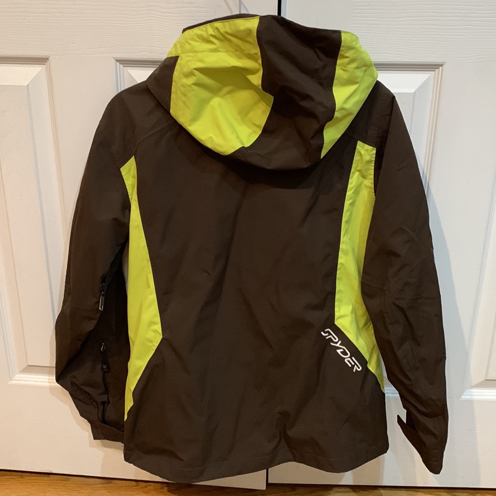 Spyder Shell Ski Jacket, Size Medium - image 6